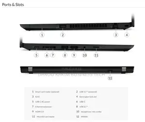 Neuf Lenovo Thinkpad T490s 16GB Intel Core I5 SSD 256GB