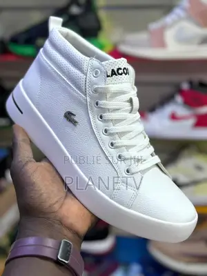 Lacoste Montante Original En Cuir Disponible TDS