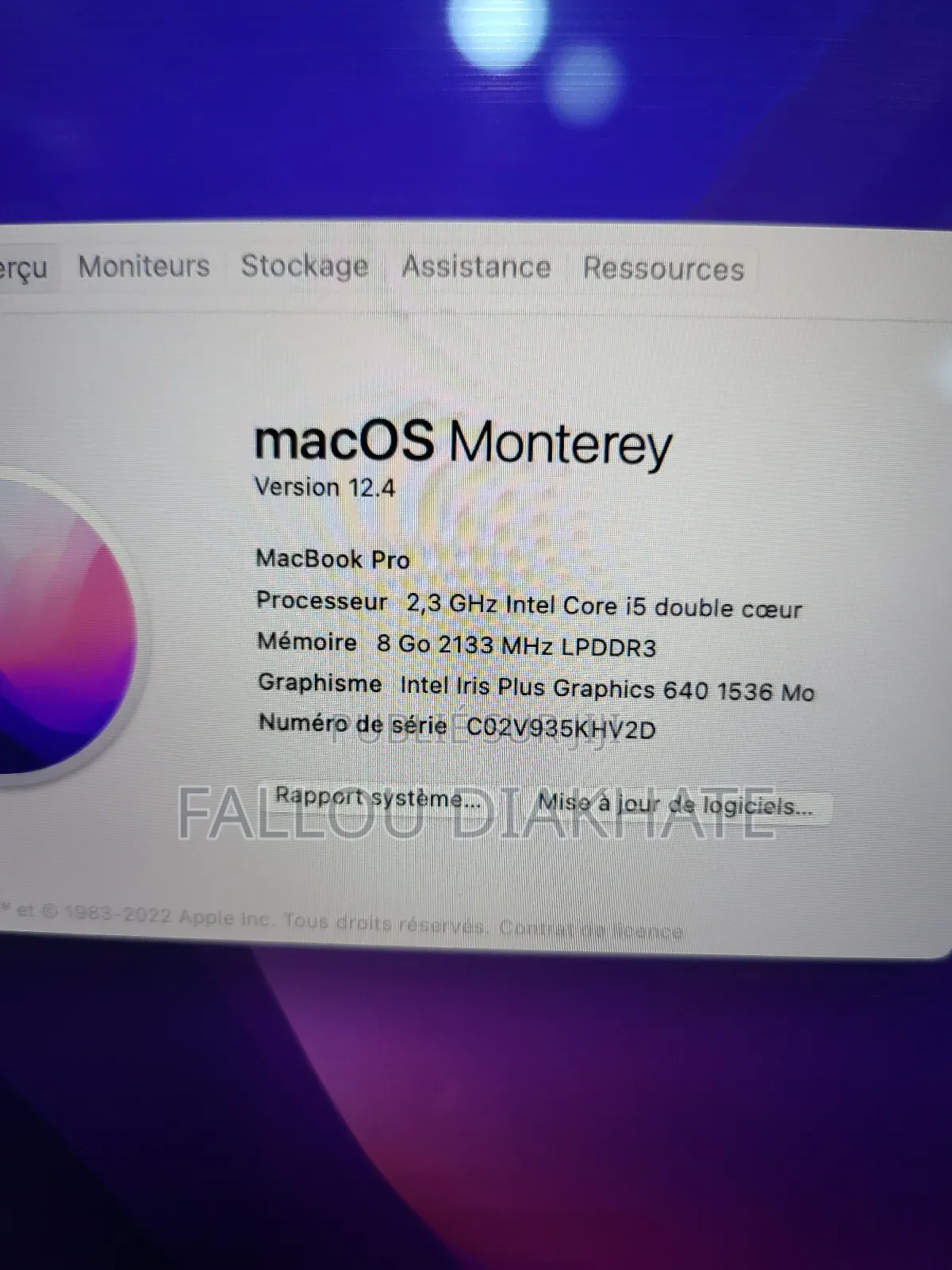 Neuf Ordinateur Portable Apple MacBook 2017 8GB Intel Core I5 SSD 256GB