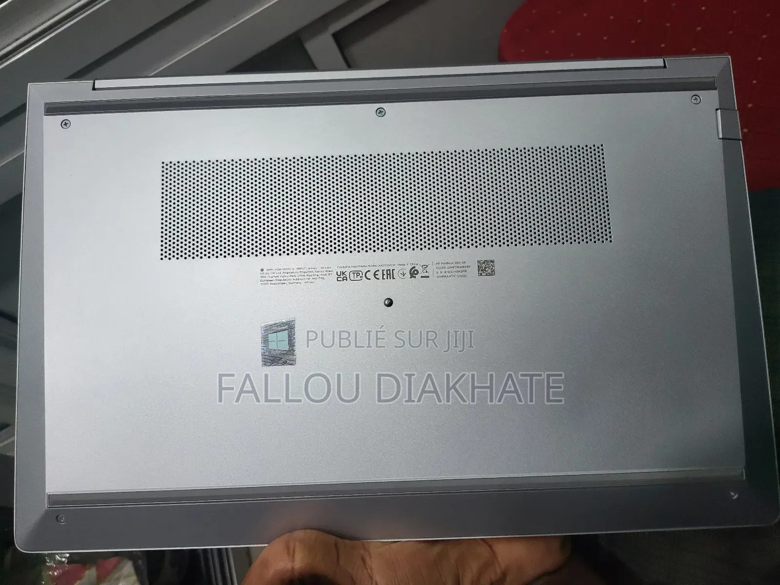 Neuf Ordinateur Portable HP ProBook 450 G8 16GB Intel Core I5 SSD 256GB
