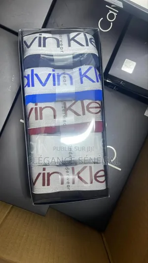 Lot De 5 Caleçons Boxers Calvin Klein Original Hommes Dakar