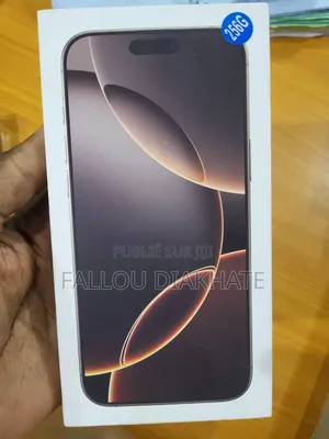Nouveau Apple iPhone 16 Pro Max 256 GB Autre