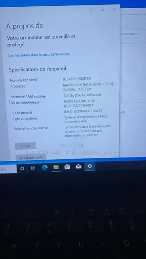 Neuf Lenovo ThinkPad T470 12GB Intel Core I5 SSD 256GB