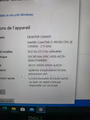 Neuf Dell Latitude 7490 16GB Intel Core I7 SSD 256GB