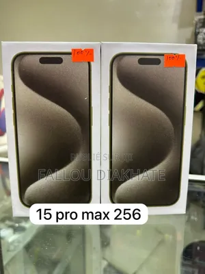 Neuf Apple iPhone 15 Pro Max 256 GB