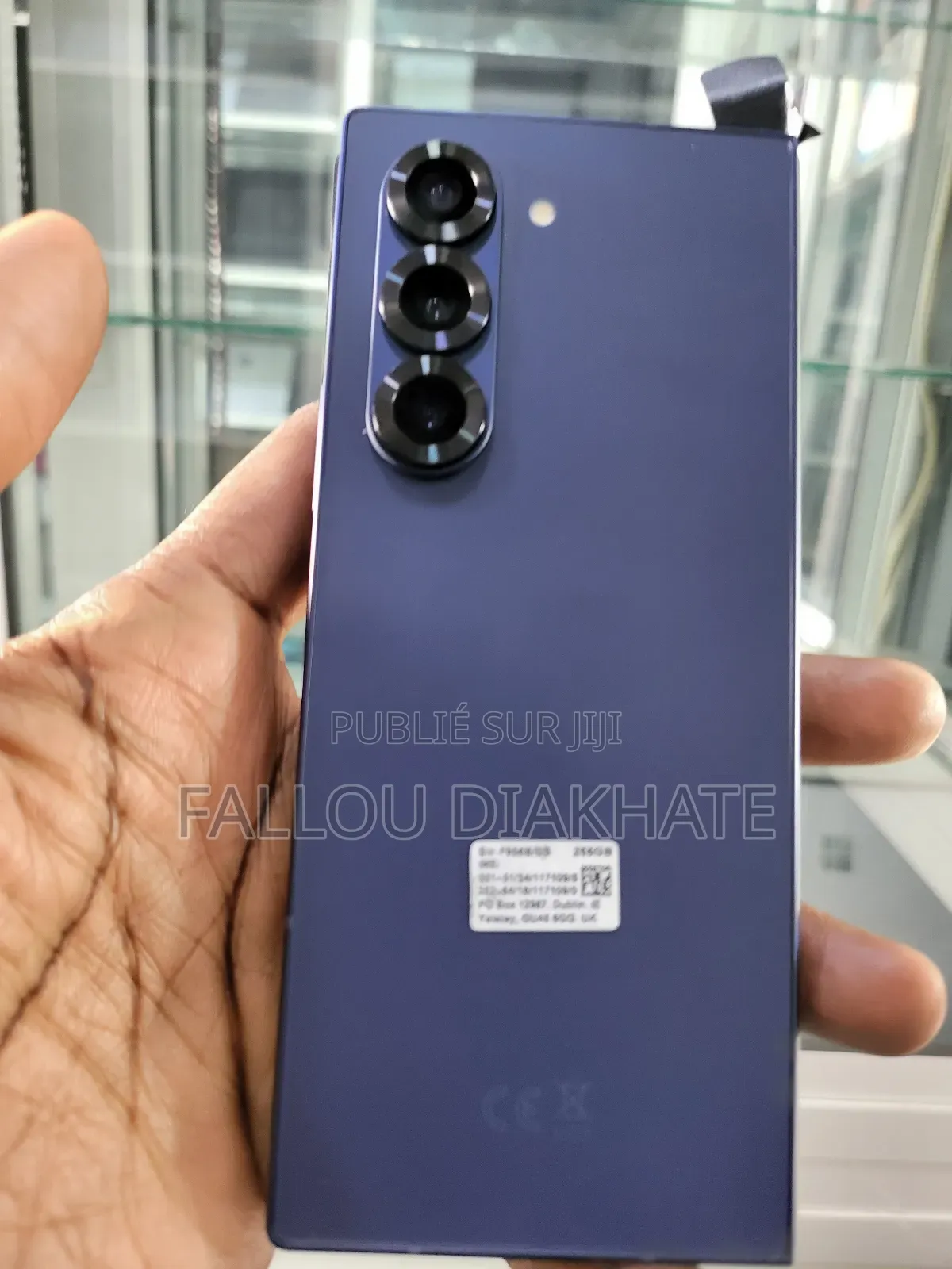 Neuf Samsung Galaxy Z Fold6 256 GB Bleu