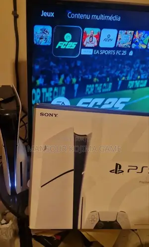 Ps5 Slim + 3 Jeux 2manettes