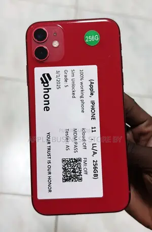 Neuf Apple iPhone 11 256 GB Rouge