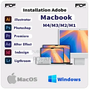 Photoshop-Illustrator- Premiere- After Effect Mac
