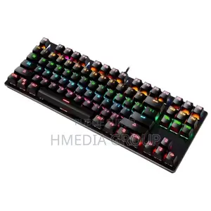 Clavier Gaming Mécanique Filaire Hmte – 87 Touches RGB
