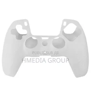 Étui Silicone Antidérapant Ps5 – Noir, Rouge, Blanc, Bleu