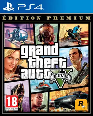 Jeu Ps4 – Gta v (Grand Theft Auto V) – Rockstar Games