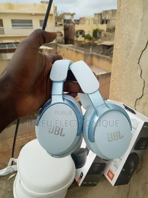 Casque JBL Tune M65 Bleu Avec Sacoche De Protection Puissant Et Chic