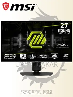 Ecran Msi Mag 275upd E14 27pouces