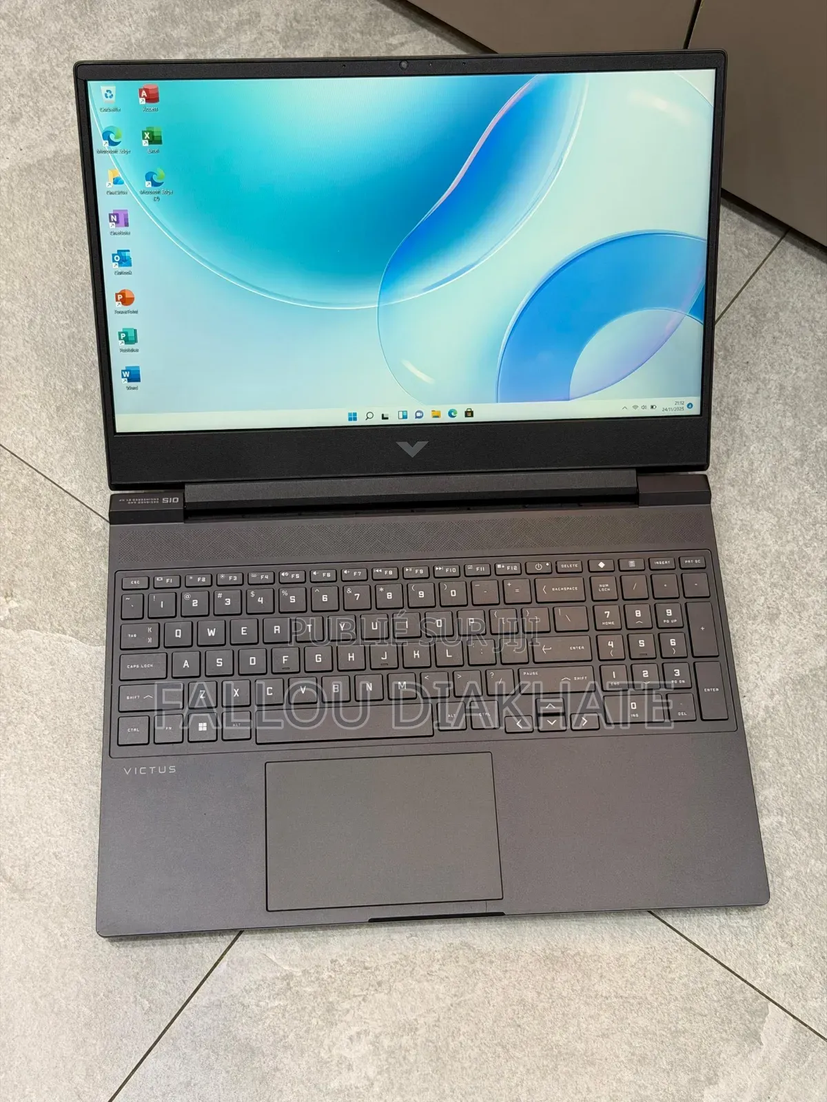 Neuf Ordinateur Portable HP Victus 15 32GB Intel Core I7 SSD 512GB