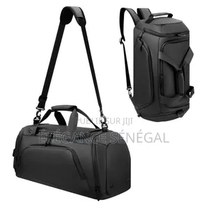 Sac De Voyage En Cuir -tissu Dakar