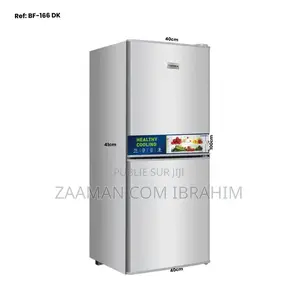 Refrigerateur Deska Combine 2tiroirs Pm Gris Bf166dkg
