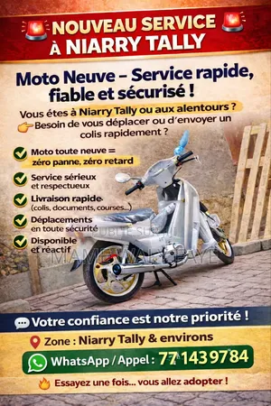 Service De Livraison À Moto – Rapide À Niarry Tally