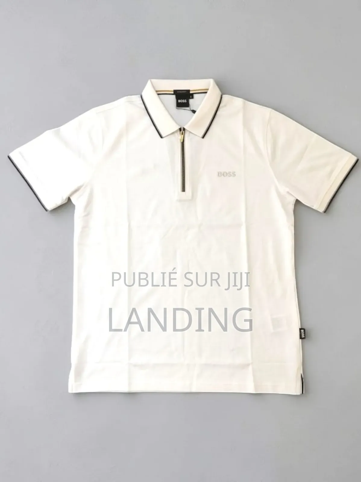 Collection De Polos Boss À Fermeture Zippée -