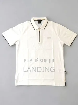 Collection De Polos Boss À Fermeture Zippée -