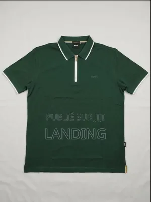 Collection De Polos Boss À Fermeture Zippée -