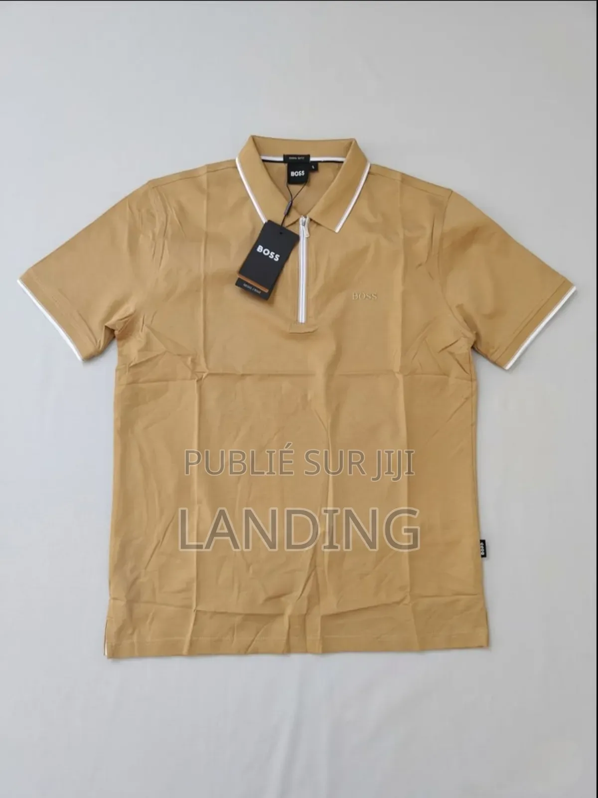 Collection De Polos Boss À Fermeture Zippée -