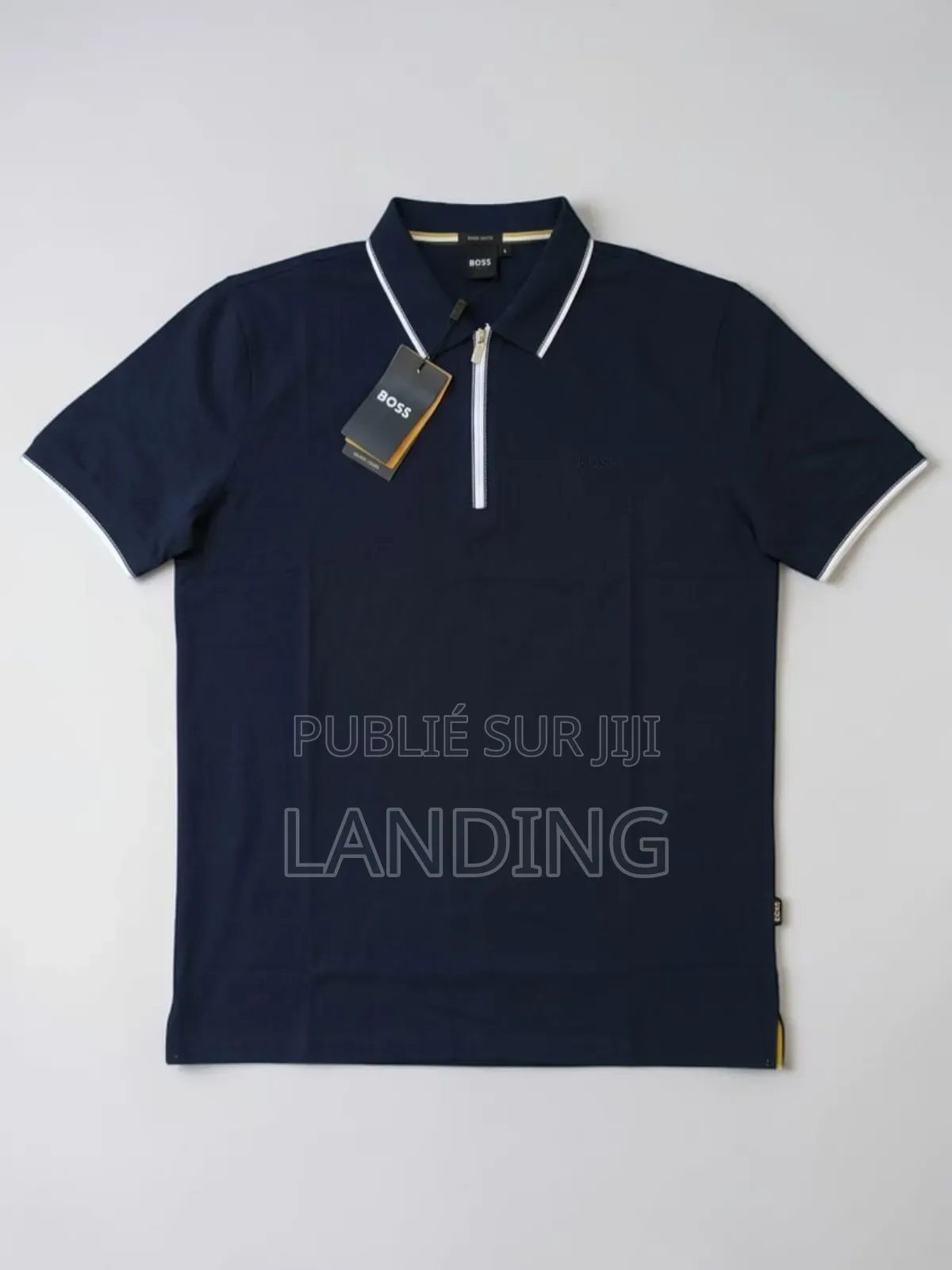 Collection De Polos Boss À Fermeture Zippée -