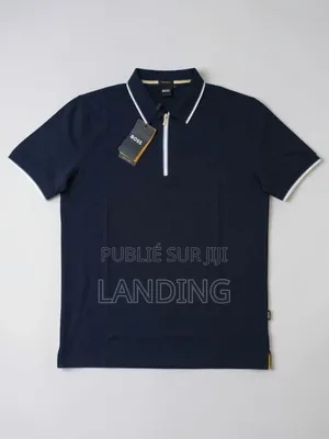 Collection De Polos Boss À Fermeture Zippée -