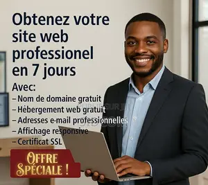 Obtenez Votre Site Web Professionnel en Seulement 7 Jours