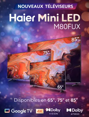 Smart Haier Mini Led 85" Full Options