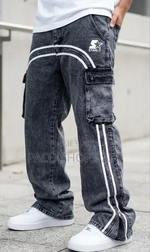 Jean Cargo Urban Starlit Gris
