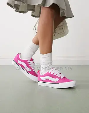 Vans Rose Blanc Disponible