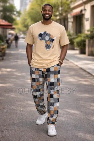 Ensemble Homme/Femme Africain Moderne