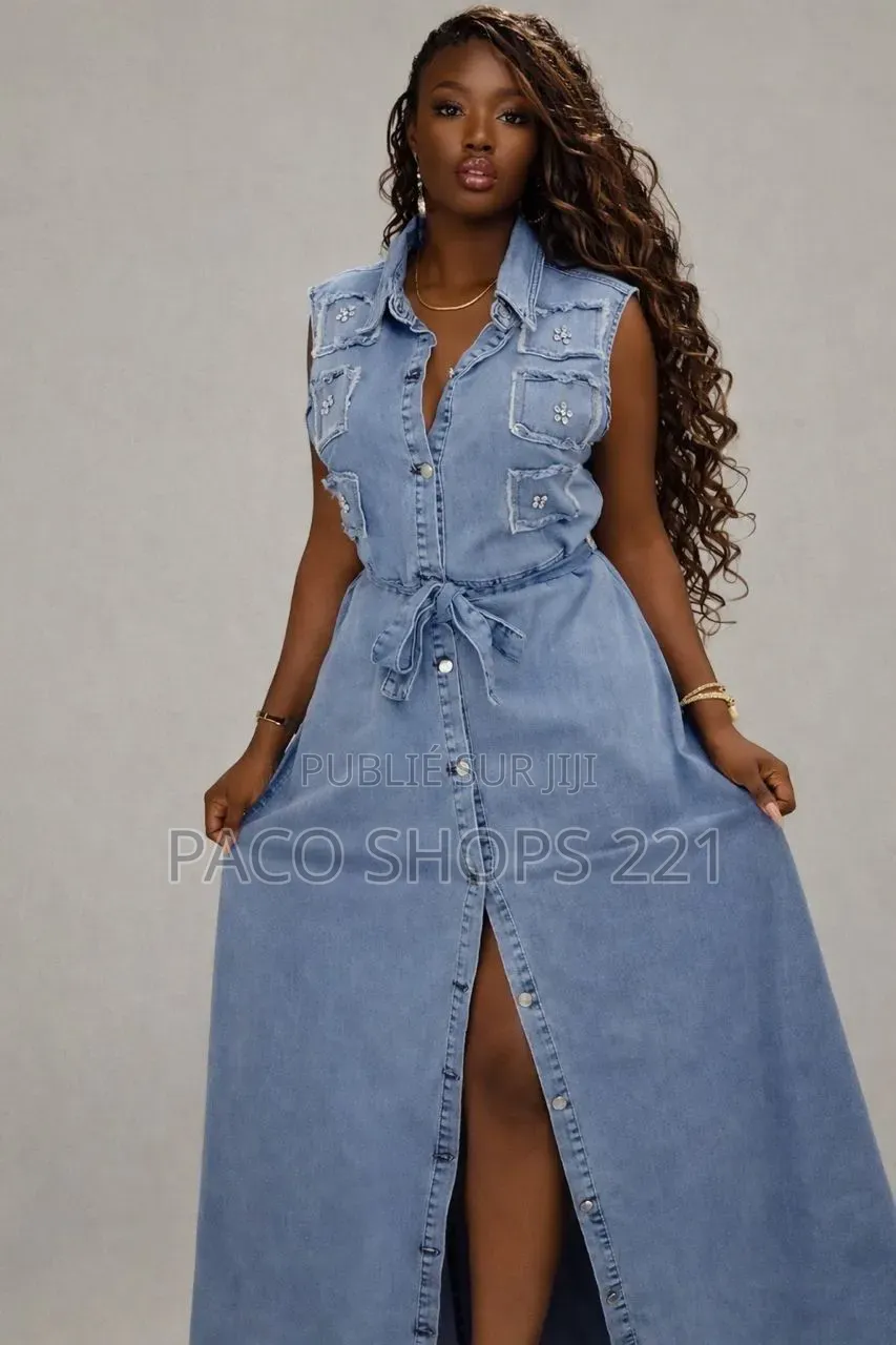 Denim Élégance Flow