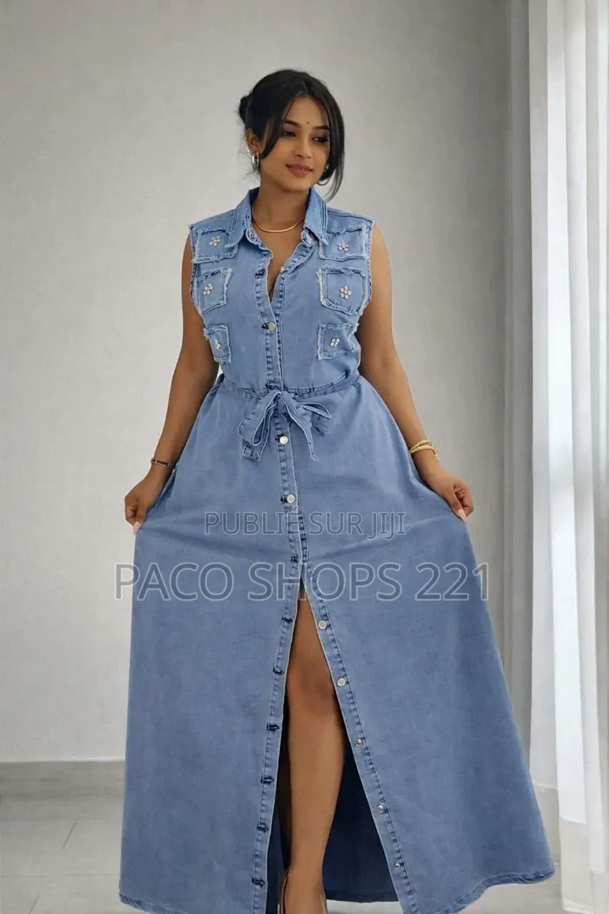 Denim Élégance Flow