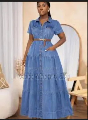 Denim Élégance Flow