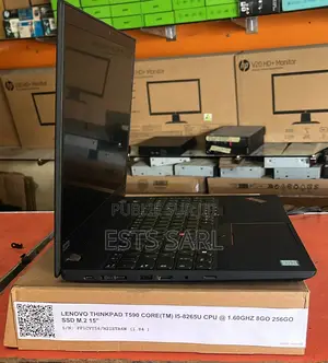 Ordinateur portable Lenovo ThinkPad T580 8GB Intel Core i5 SSD 256GB