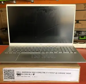 Ordinateur portable Dell Inspiron 15 16GB Intel Core i7 SSD 512GB