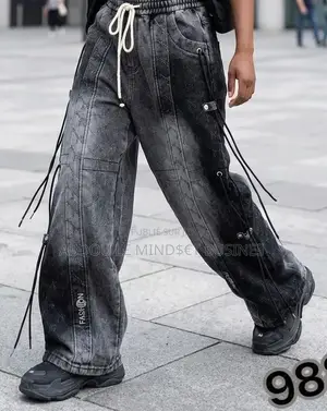 Bas Large Jean Homme Disponible