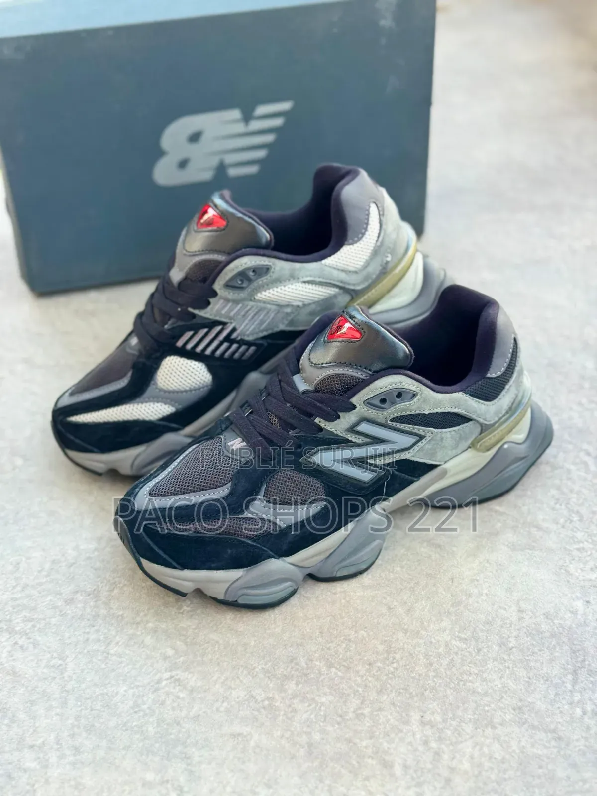 New Balance 9060 Black and Gray