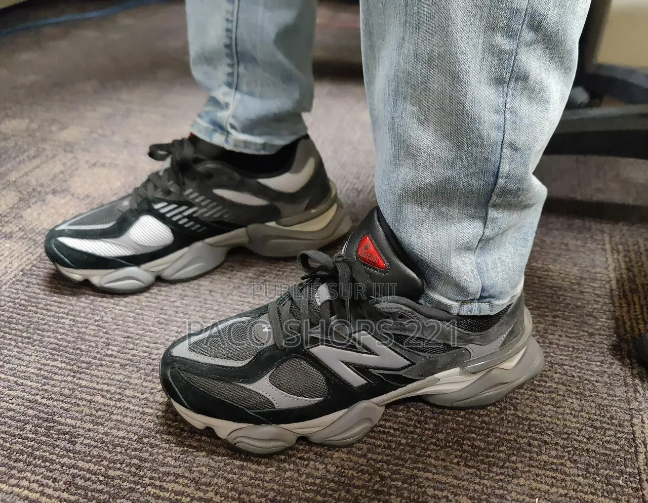 New Balance 9060 Black and Gray