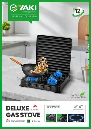 La Cuisinière À Gaz Yaki Deluxe Gas Stove