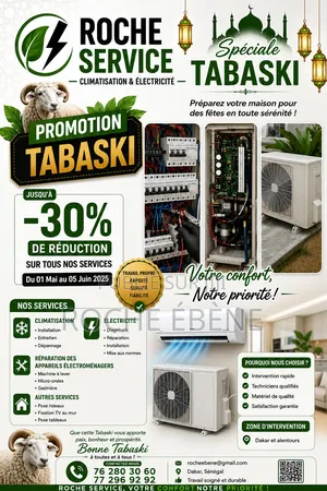 Promo Tabaski Sur l'Installation De Votre Clim