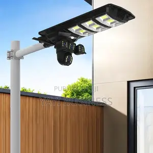 Caméra Énergie Solaire Avec Lampadaire 4g