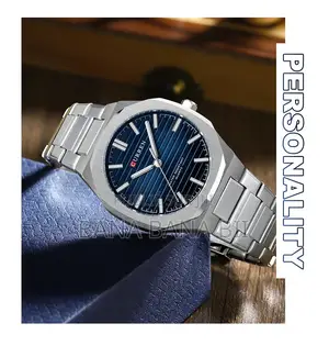 Montre De Luxe en Quartz Pour Hommes, Bracelet en Acier, Étanche