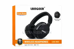 Casque Bluetooth Sans Fil Langer Lge-A65