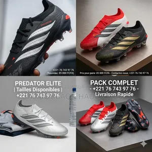 Crampons Adidas Predator Elite - Dakar Colobane