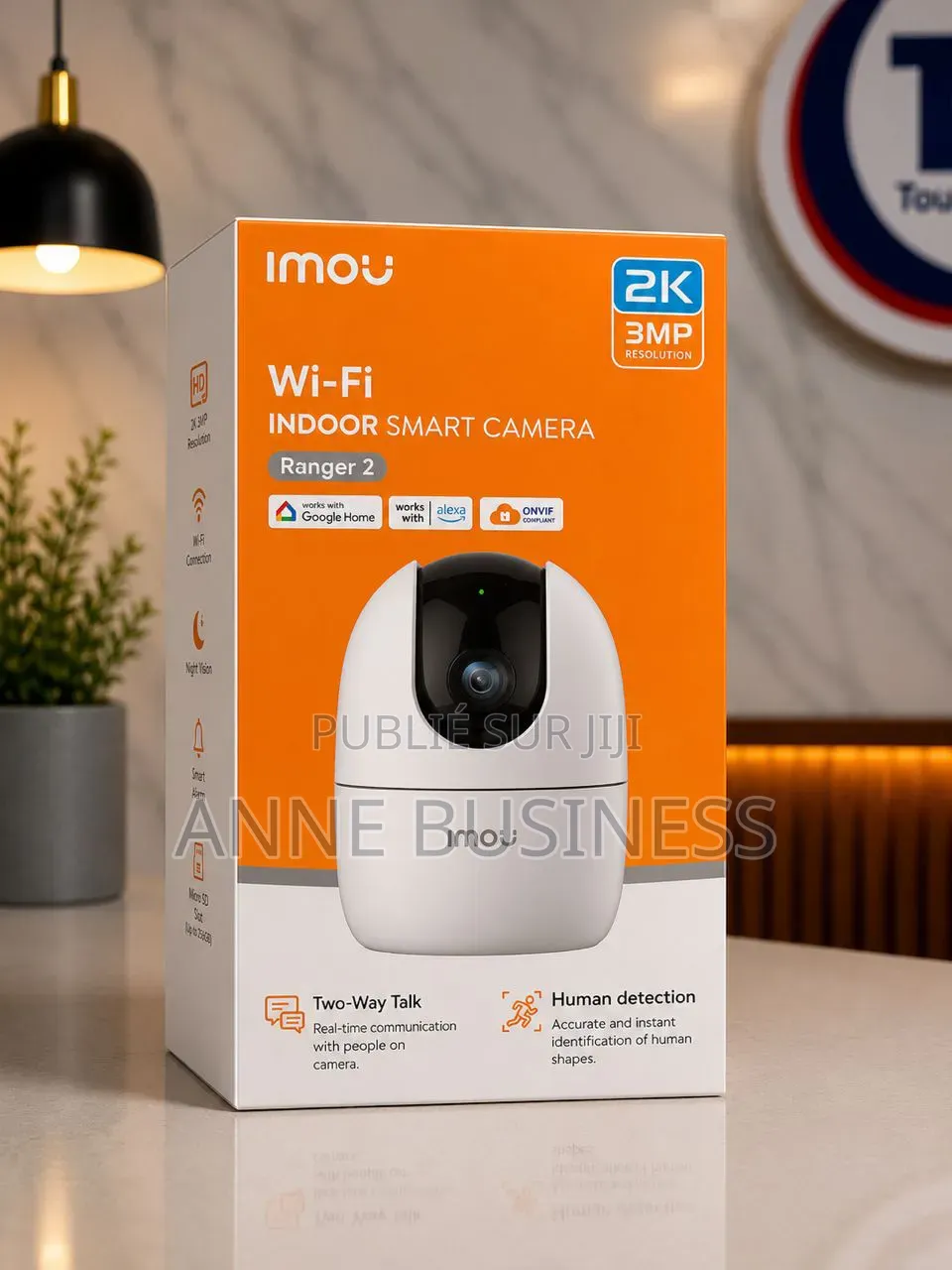 Caméra De Surveillance Wi-Fi Imou Ranger 2 – 3mp ()