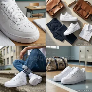  Nike Air Force 1 – Blanc Classique (Dispo À Colobane