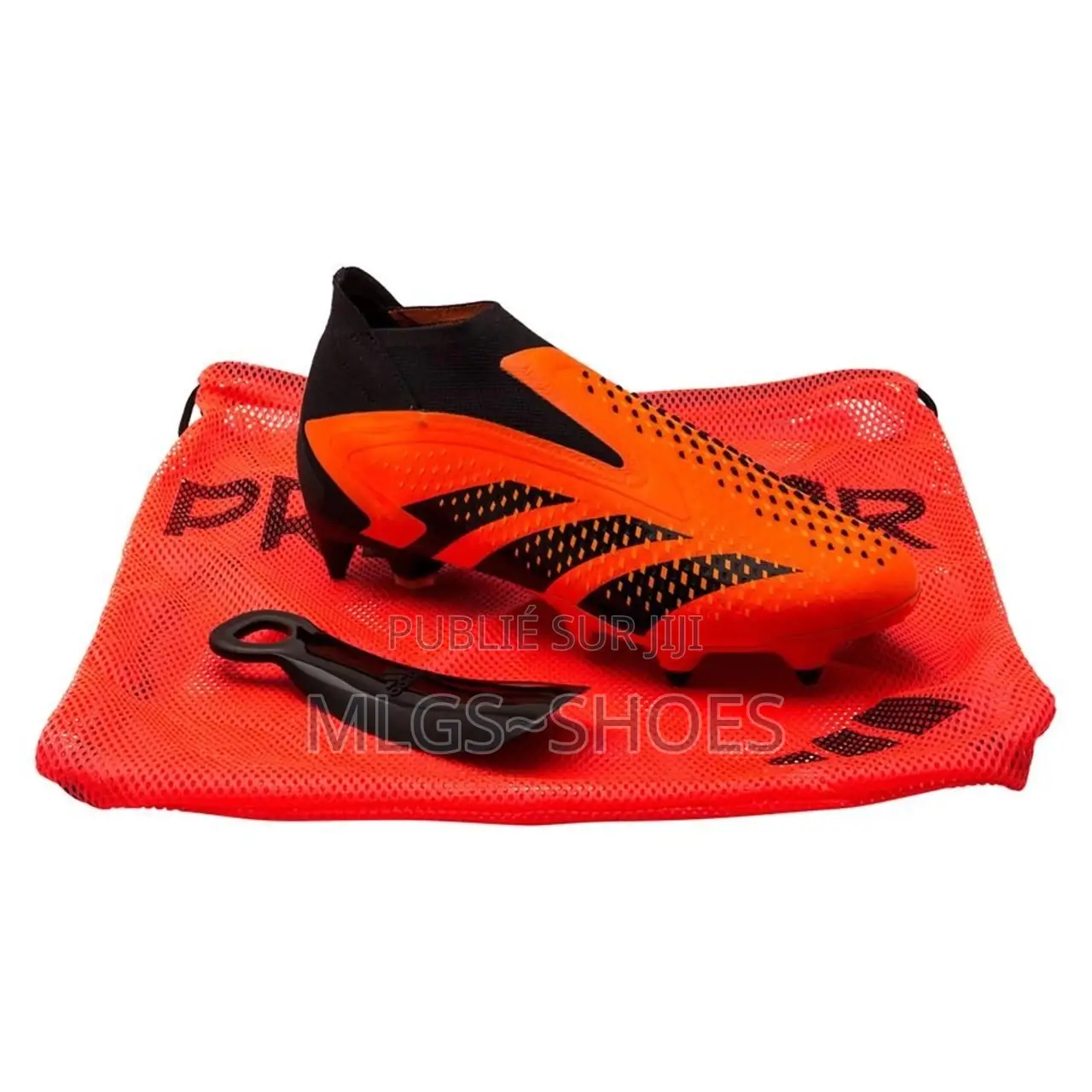 Chaussures Crampons Orange